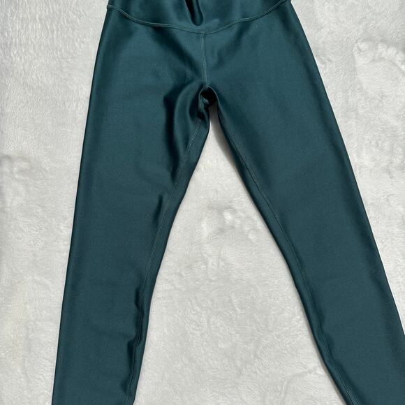 Alo Yoga Airlift Intrigue Bra M 7/8 High-Waist Airlift Legging S Midnight Green - Picture 14 of 16